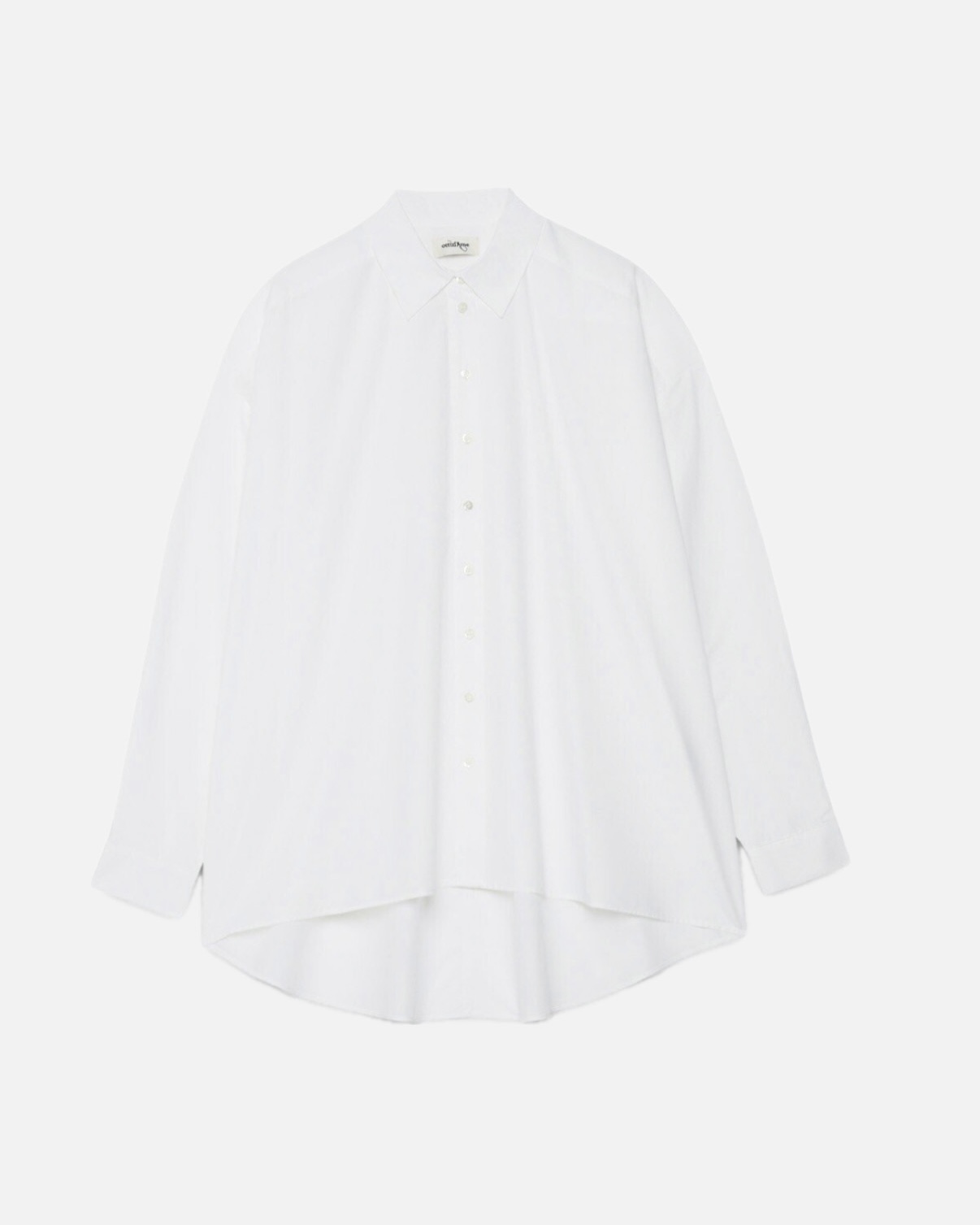 Camicia bianca in cotone Ottod’ame